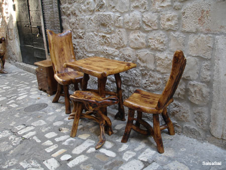 a gmiatliches platzerl in trogir