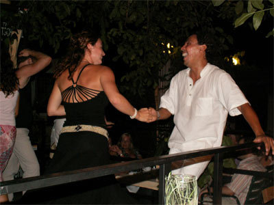 salsa im weingarten mit paco