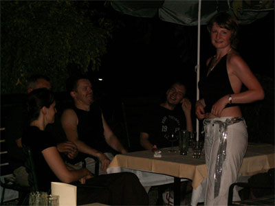 salsa im weingarten mit paco