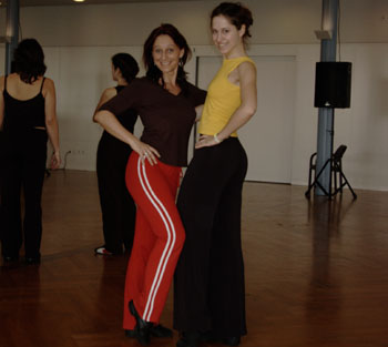 klaudia & anke, salsakongress z&uuml;rich 04