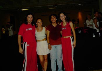RitmosLatinos mit manuel mascarell, mambo swingers dance company, puerto rico 2002