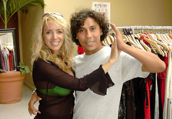 josie neglia mit paco, puerto rico 2002